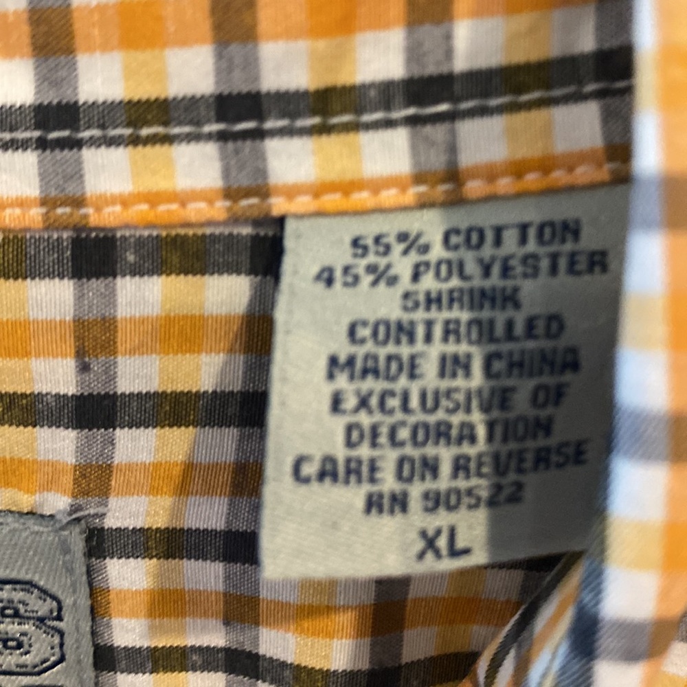 Tennessee Men’s Button Up Dress Shirt - Picture 3 of 4